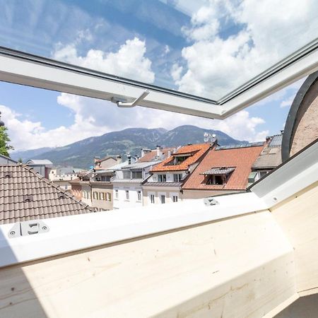 Central Attic - City View Brunico Bagian luar foto