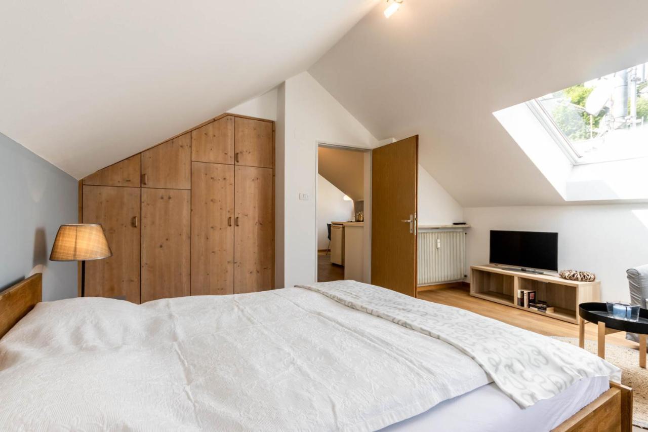 Central Attic - City View Brunico Bagian luar foto