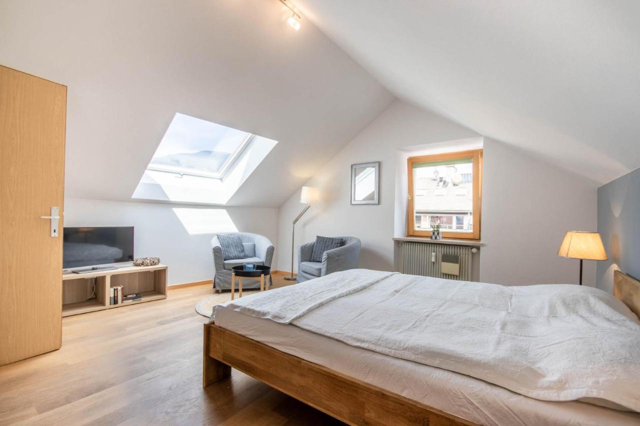 Central Attic - City View Brunico Bagian luar foto